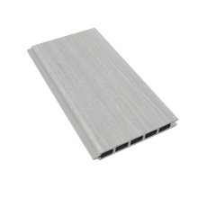 Anti-Warping No Timber Problems Application of Wood Plastic Interlock Composite WPC Flooring Boards